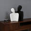 Statues de couple en céramique pour la décoration intérieure, figurines de couple qui s'embrassent pour la décoration de tablettes et de tables, sculptures romantiques modernes pour le salon, la chambre, le bureau, la décoration-1723051593