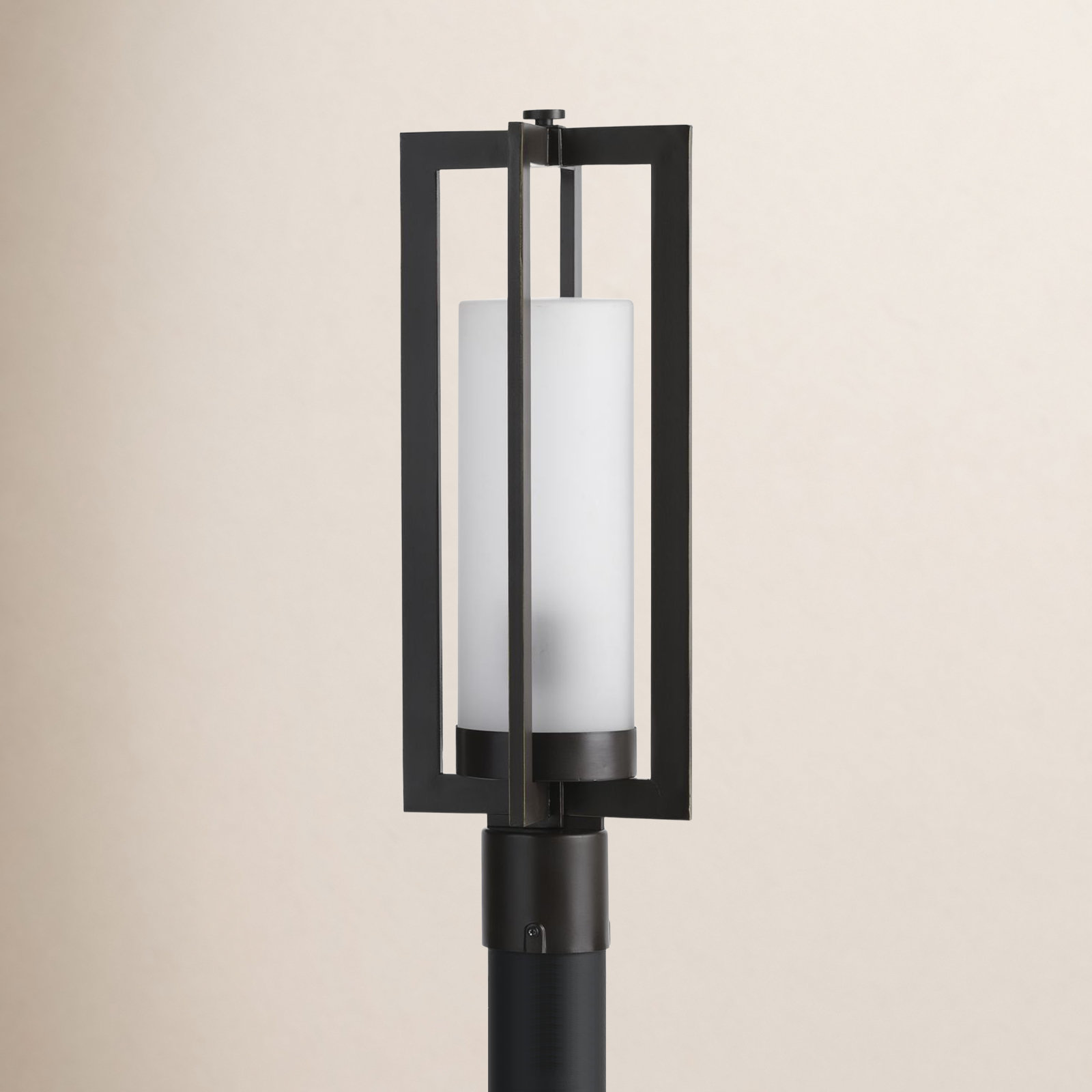 Melvin Frosted Outdoor Lantern Head