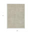 9' X 12' Beige Geometric Washable Indoor Outdoor Area Rug