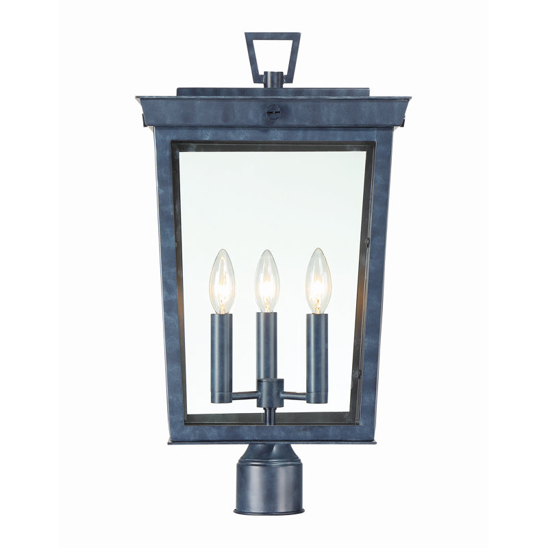 Tête de lanterne câblée à 1 lumière de 22,25 po Dematteo
