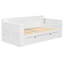 Lit de jour Rylith 4 en 1 avec bureau amovible, tiroirs de rangement et table d'appoint hydraulique-121793468-121793467