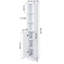 Armoire de rangement pour salle de bain avec tablette
