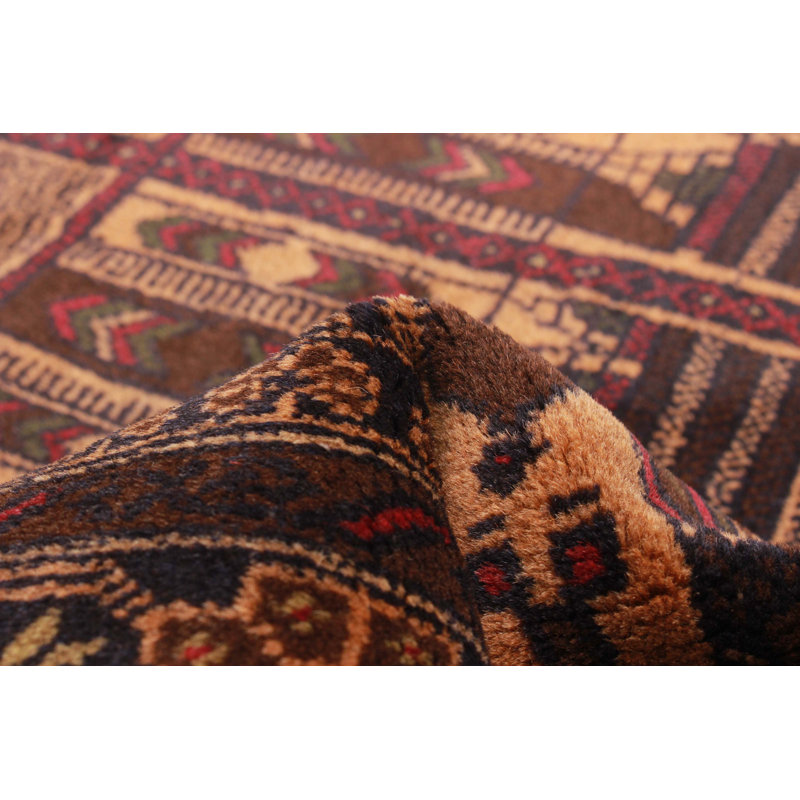 Teimani Brown Rug 3'1" x 5'5"