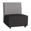 Fauteuil mobile rembourré Pro Series - noir-102905266