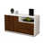 Walnut / Matte White