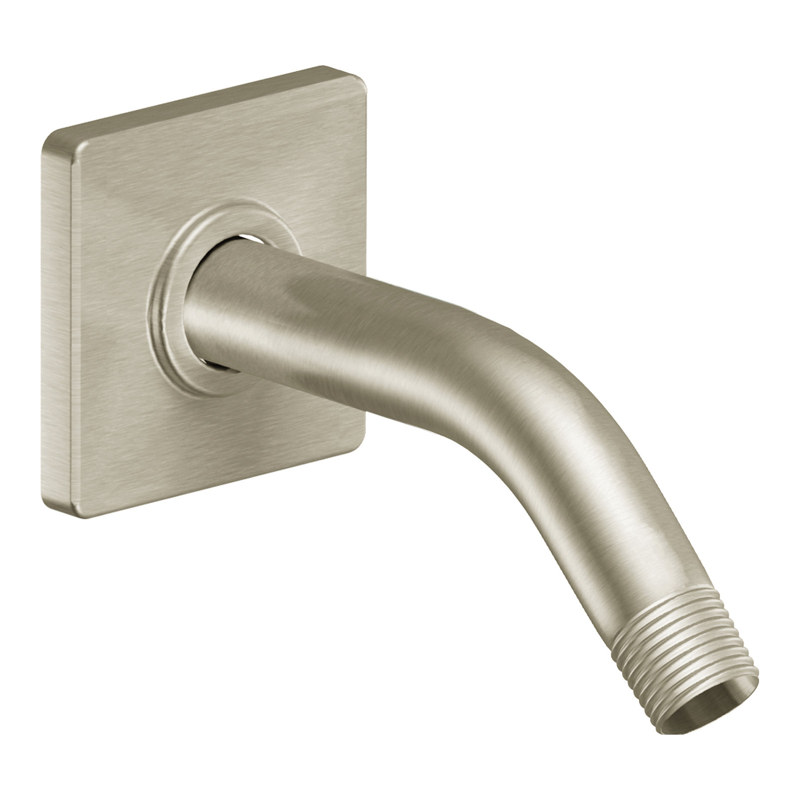 90 Degree Shower Arm, Brushed Nickel