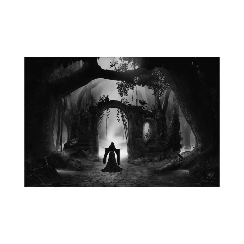 Fairy Portal by Kathrin Federer - Wrapped Canvas Gallery-Wrapped Canvas Giclée, 66.04 cm H x 45.72 cm W