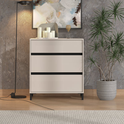MARRON Cabinet 80 Oak/Black