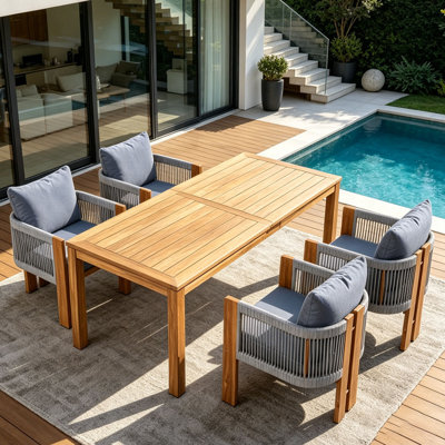 5-Piece Outdoor Patio Dining Set