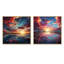 Majestic Dream Sunset Horizon - ensemble de 2 collages carrés Sunset-1719121067-1719121065