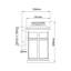 Camberlie Outdoor Wall Lantern-1844475866-1844475867