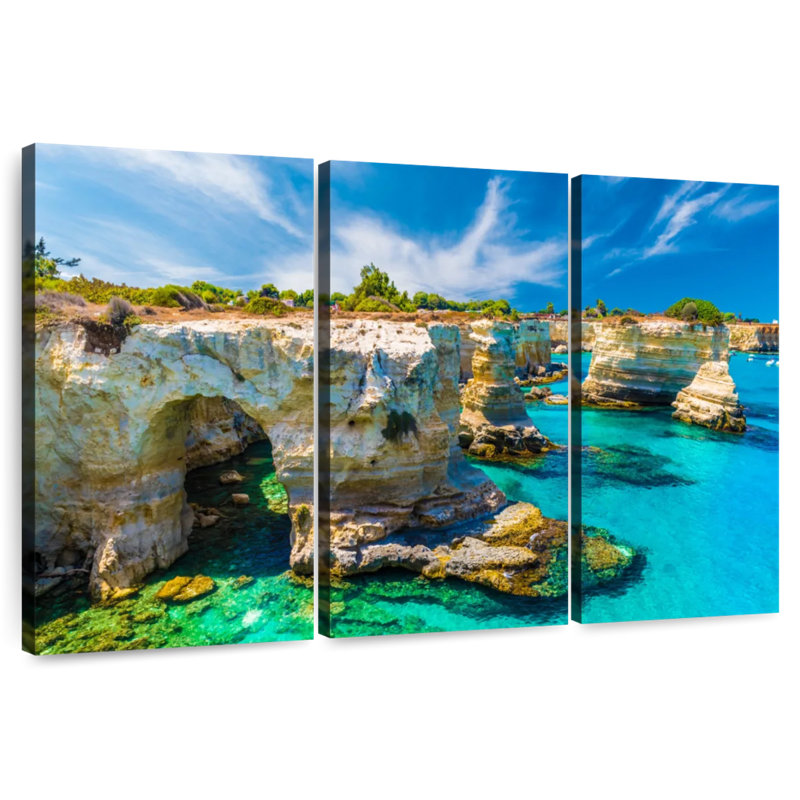 Sebbie Torre Sant'Andrea Cliffs, 36" H x 57" W