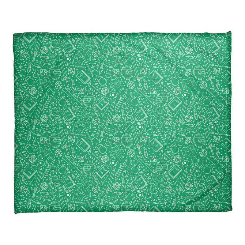 Couverture Katelyn Elizabeth RPG, l 52,5 po x L 62,5 po, Vert