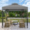 8 pi L 8 pi. D Pavillon de jardin en acier