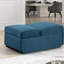 Contemporary Style 1Pc Convertible Chair Gray Fabric Functional Storage Seat W Pillows Living Room-201101226