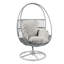 Chaise longue pivotante en osier Reno