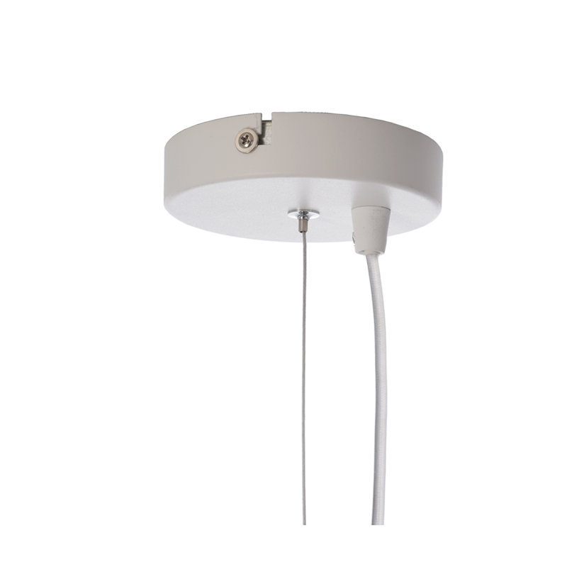 Asterope 3-Light LED Globe Pendant, White