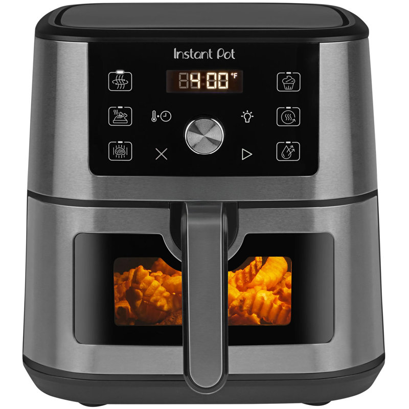 Pot instantané 4 pintes Mini friteuse à air Vortex - Sel de mer, Sel de mer