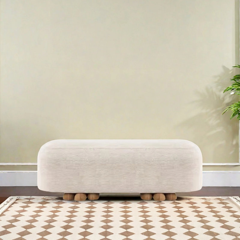 Banc créatif, canapé simple, vestiaire, vestiaire, H 16,54 po x l 47,24 po x P 17,72 po