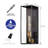 Cline Solid Brass Rust Resistant Dark Bronze Outdoor Wall Light-935948134