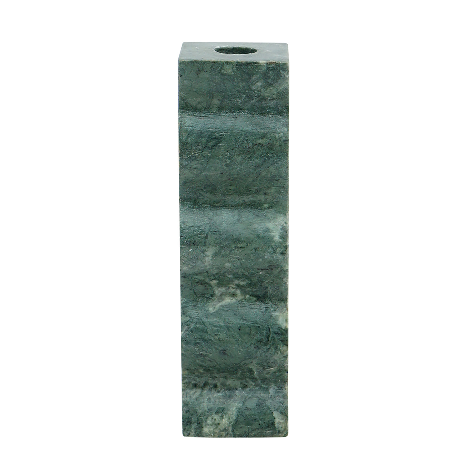 Gainford Genuine Marble Candlestick Holder, 7" H x 2" W x 2" D