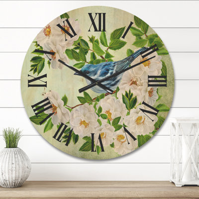 Solid Wood Wall Clock