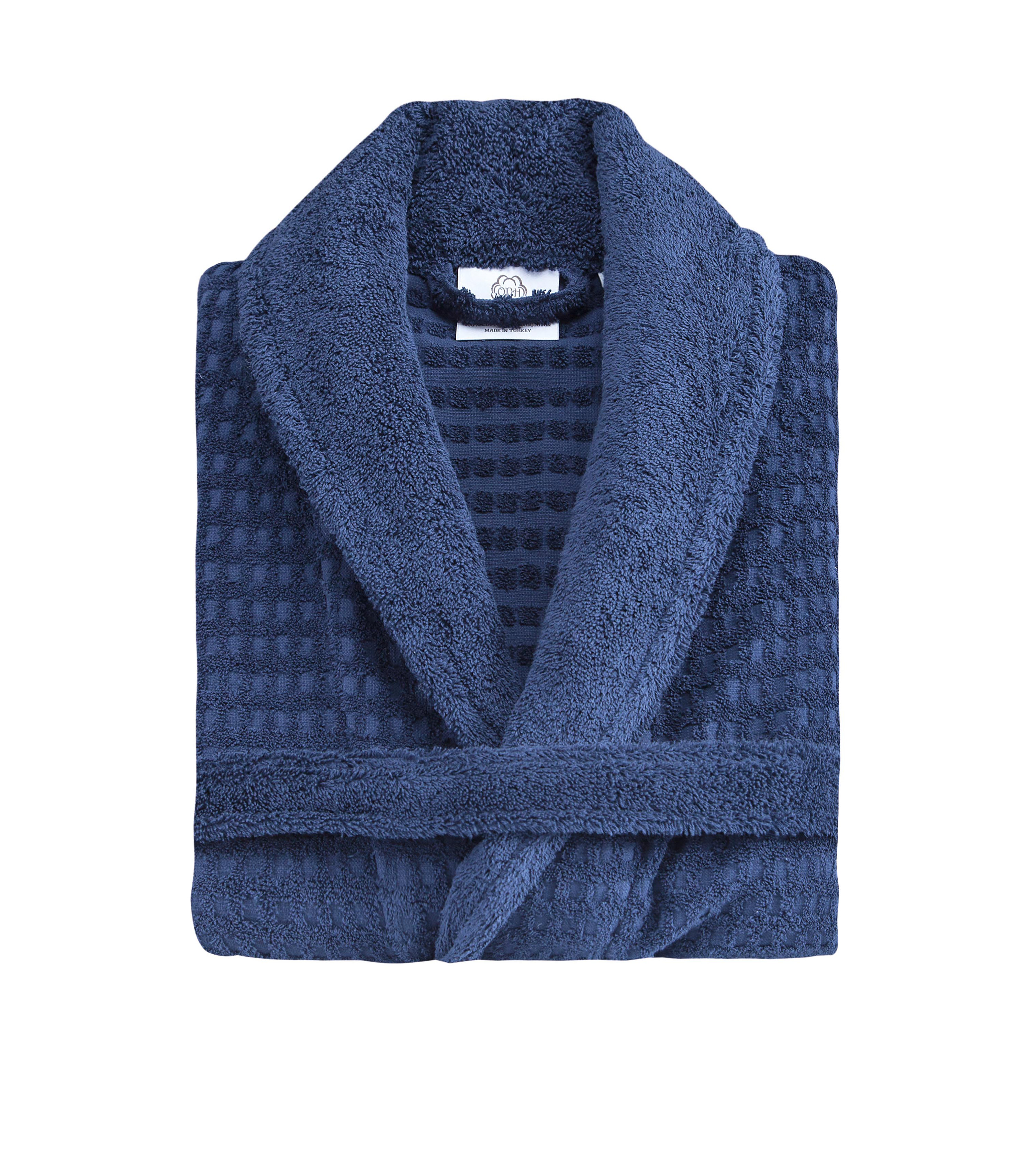 Pure Cotton Unisex Terry Cloth Bathrobe