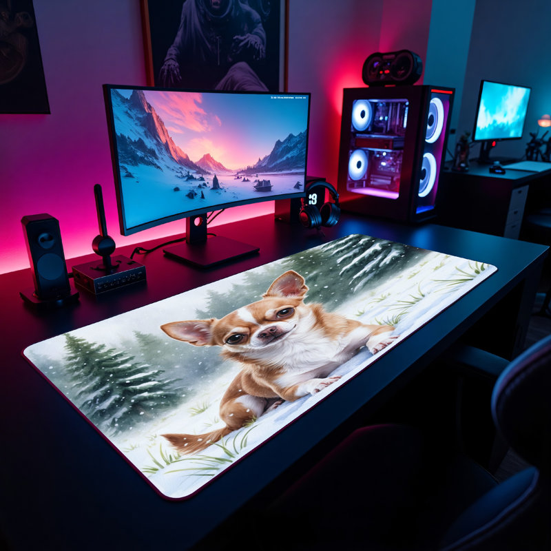 Polyester Desk Pad, 23.6x13.8