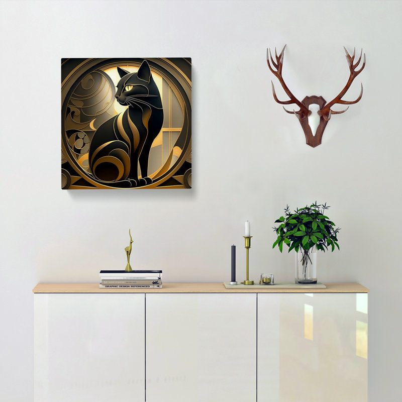 Cat Deco - No Frame Print