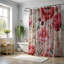 Rideau de douche Carnation Elegance - Premium-1606686431