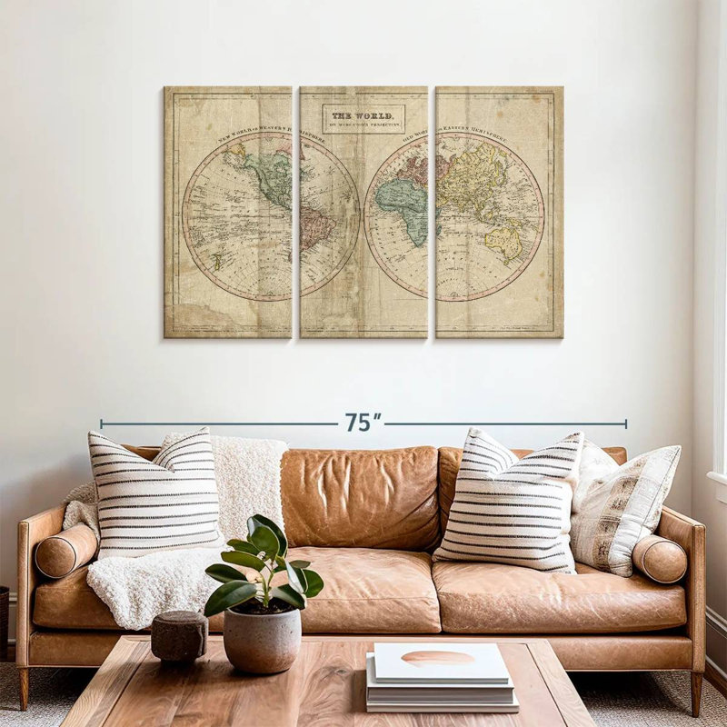 Aliaz Old World Eastern Western, 36" H x 57" W