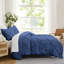 Ensemble de housse de couette Pintuck à plis pincés avec taies décoratives assorties-1146204343-1146204347