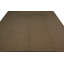 Tapis brun / brun clair en laine tissé à la main à plat 8 pi 2 po x 9 pi 8 po