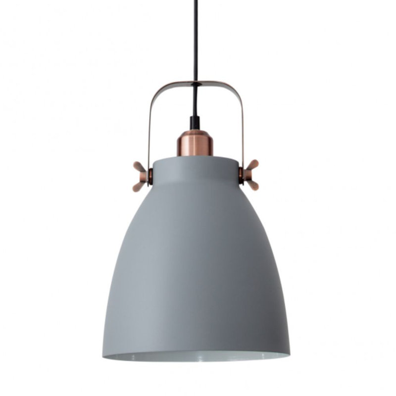 Bryana 1 - Light Single Pendant, Grey