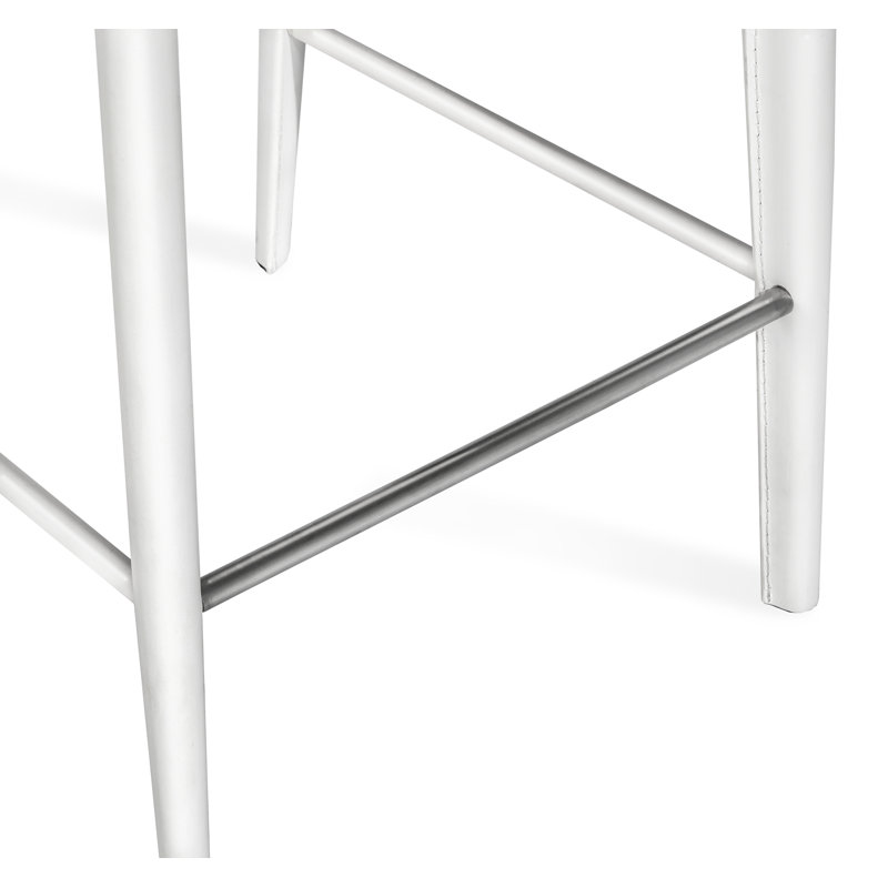 Malin 26" Counter Stool, Winter White