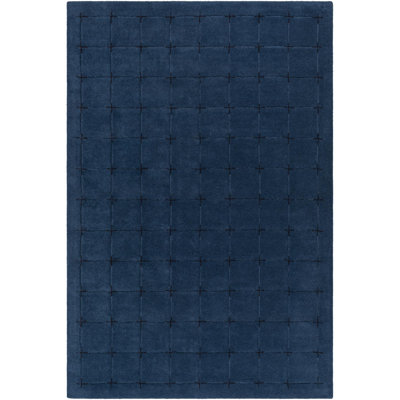 Mallory Marine Blue Hand Tufted Area Rug