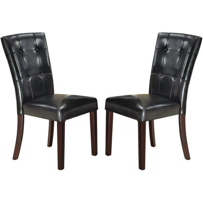 Ensemble de 2 chaises d'appoint Modern Parson