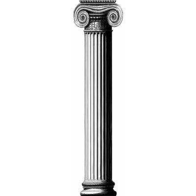 90in Column Greek Roman Cardboard Cutout Standee Standup
