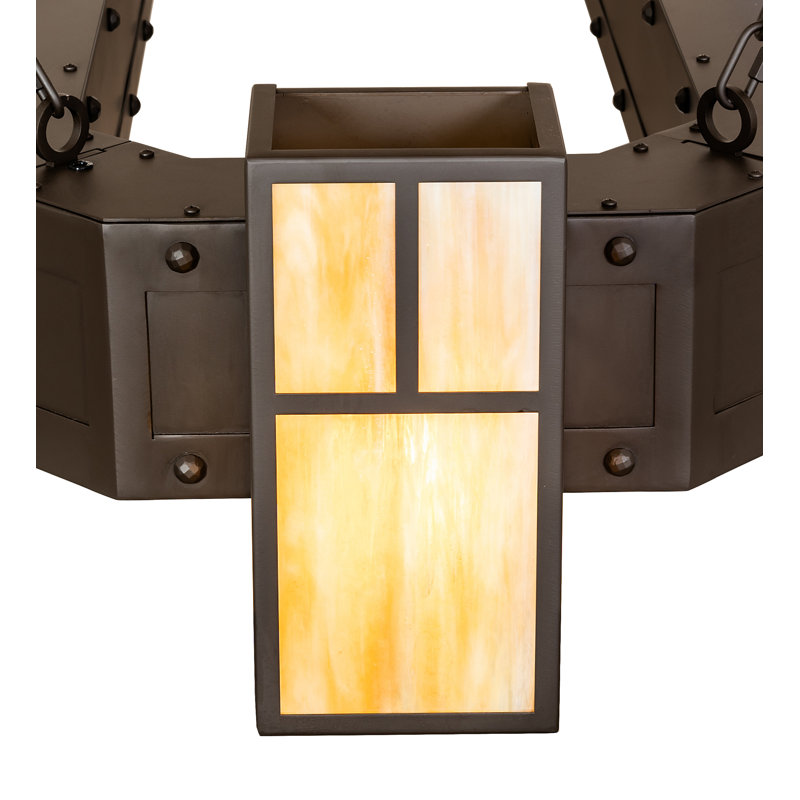 Hyde Park Cortland 8 Light Oblong Chandelier