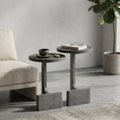 Elm Home And Garden Putney Acacia Wood Nest of Tables