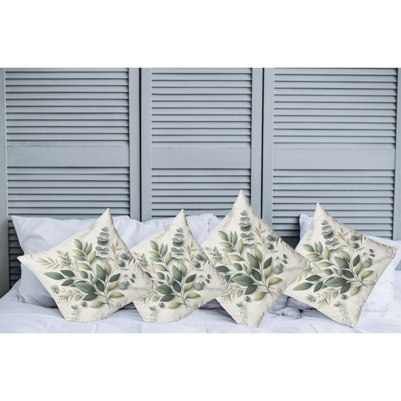 Fabric Reversible Throw Pillow, 20"H x 20"W