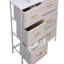 Araneli Metal 80cm W 6 - Drawer Chest of Drawers