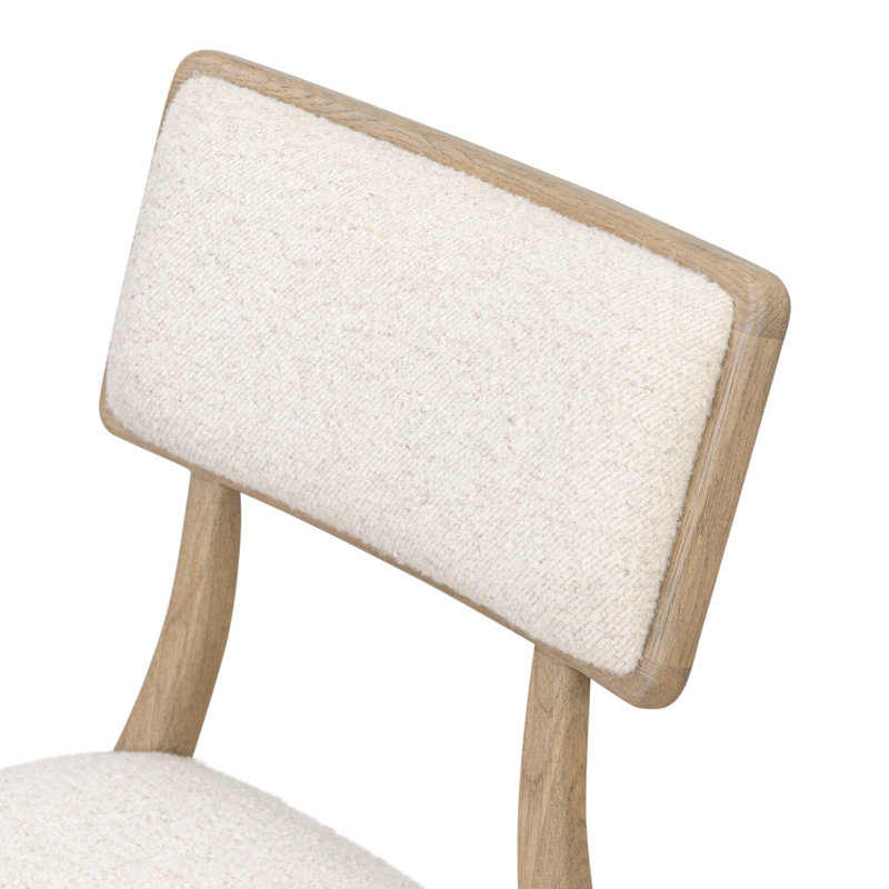 Burkhart Dining Chair-Palermo Cigar, Charter Oatmeal