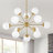 Arisai Andreau 12-Light Dimmable Sputnik Sphere Chandelier-80314077-80314066