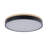 15.75inch Modern LED Flush Mount 3000K/4000K/6000K Dimmable Flush Mount Light
