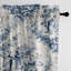 Provence 100% Cotton Toile Room Darkening Rod Pocket Single Curtain Panel-583805747