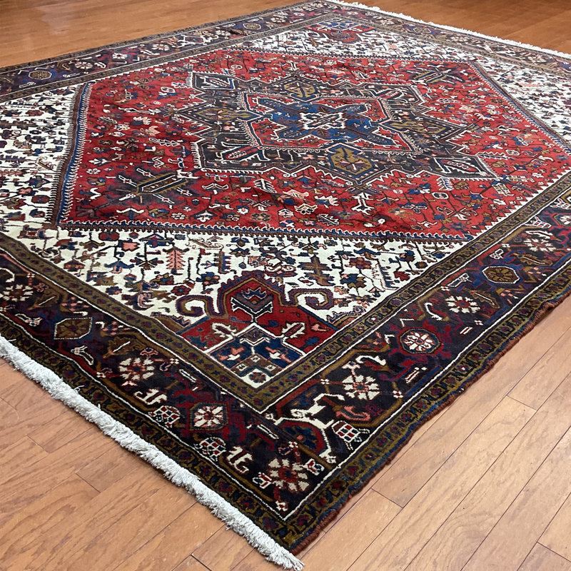 Tapis rectangulaire en laine