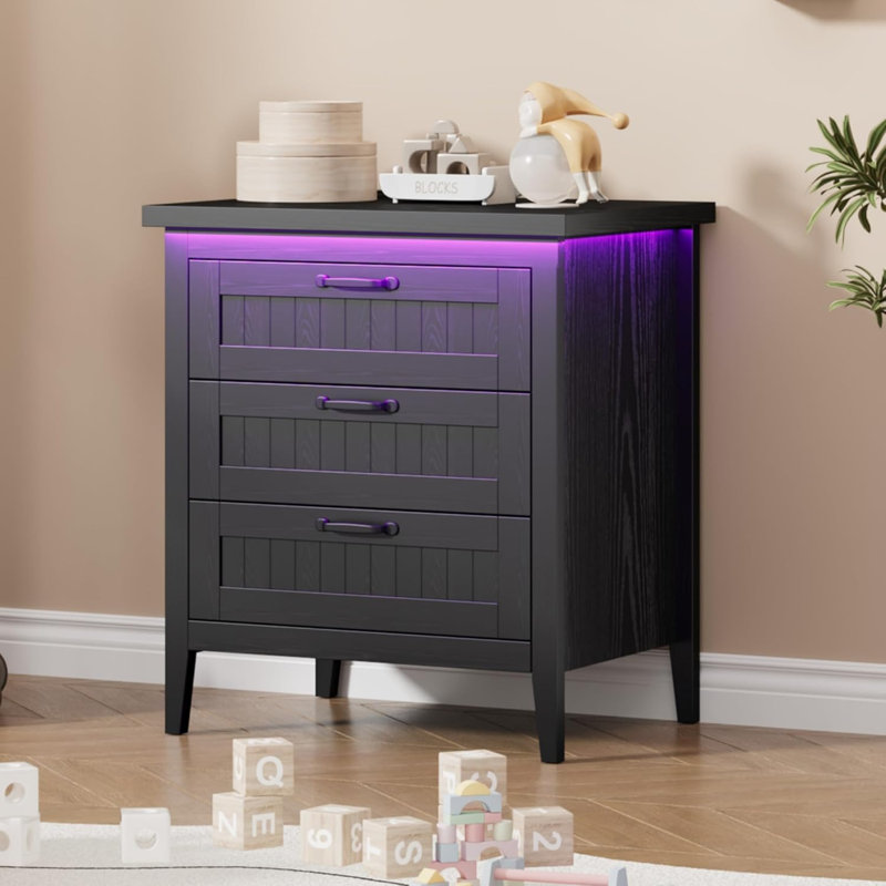 40cm W Bedside Table