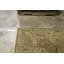 Tapis chameau et vert clair noué à la main de haute qualité