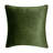 Appliqued and Embroidered Feather Throw Pillow-1530633000